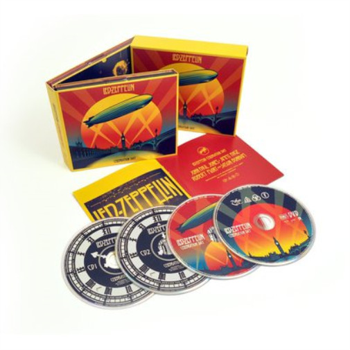 Led Zeppelin Celebration Day (CD) Album with Blu-ray