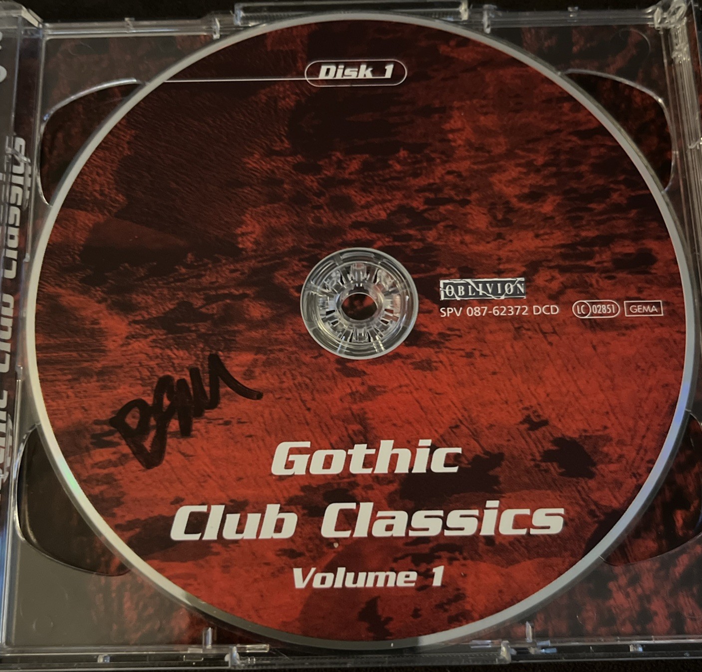 Gothic Club Classics - Vol. 1 (2-CD Set) 1999 Import LTD ED/OUT OF PRINT/RARE