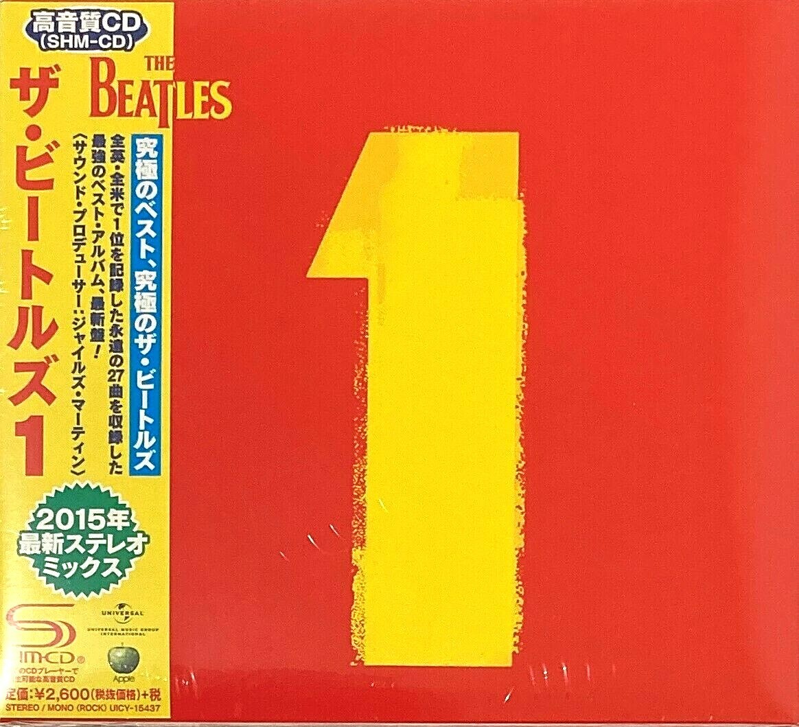 The Beatles SEALED BRAND NEW SHM-CD "1" Compilation Cardboard Sleeve Japan OBI