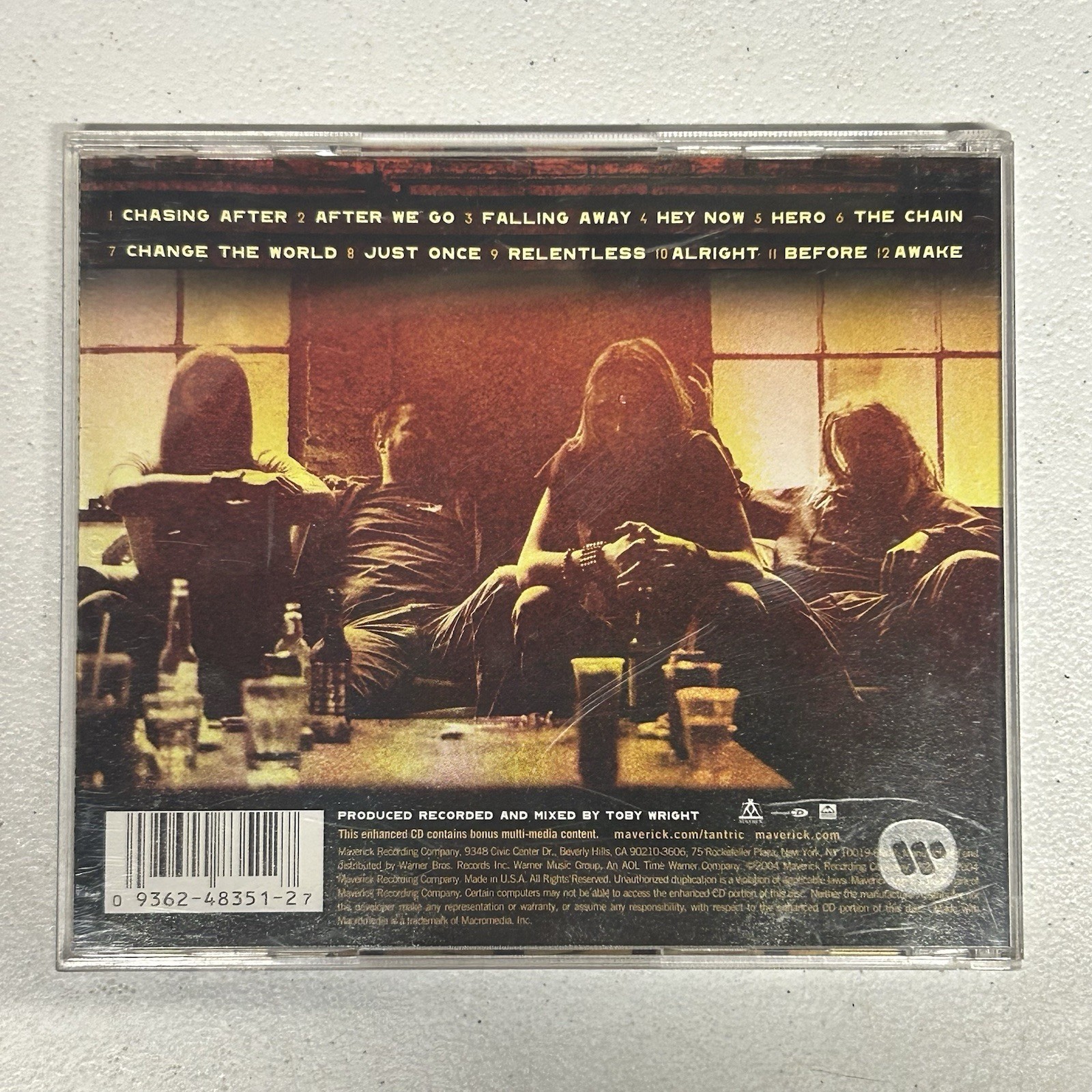 Tantric-After We Go-2004 CD Maverick USA Enhanced Hard Rock
