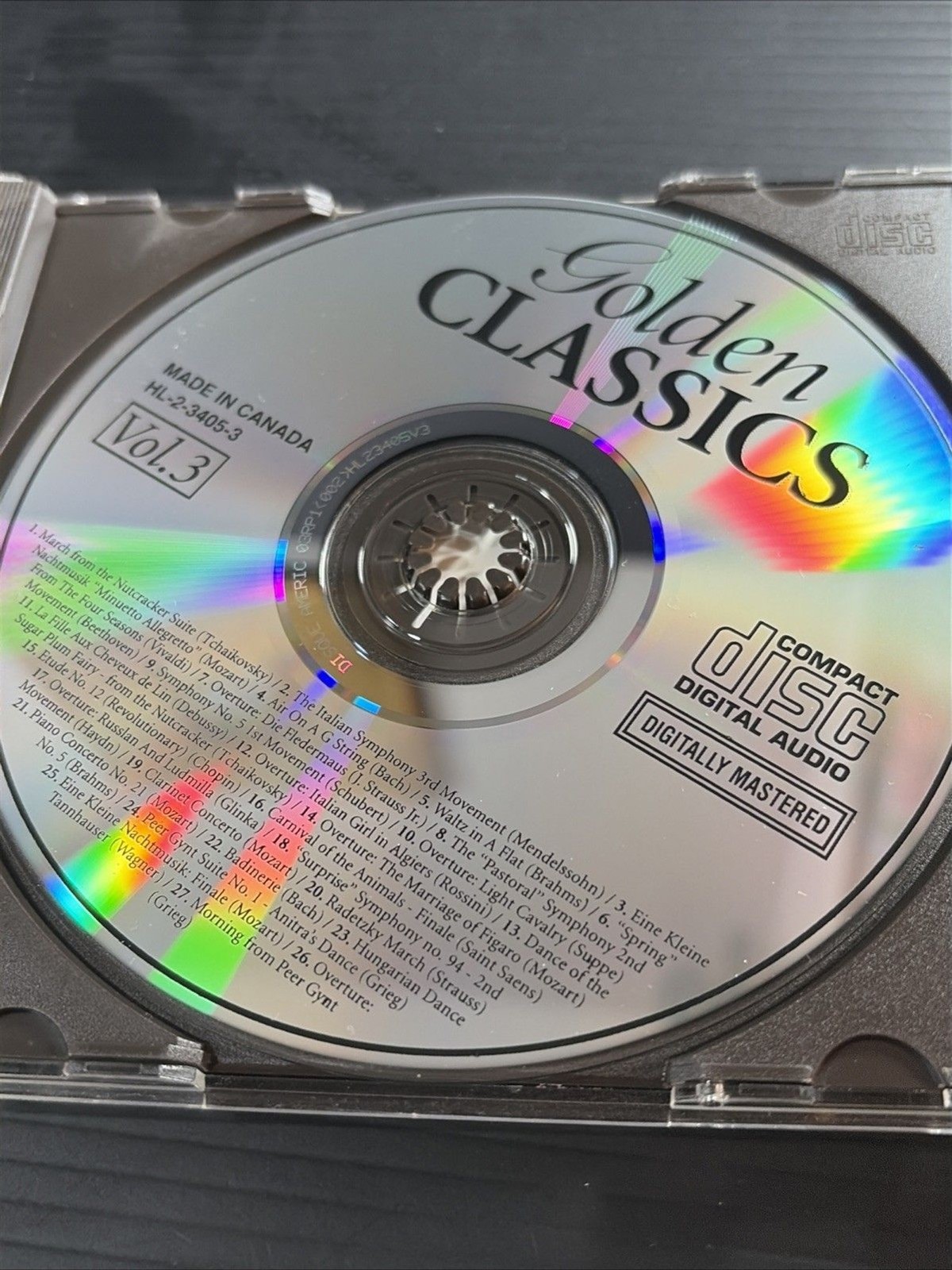 New Golden Classics 82 Of The World's Greatest Classical Works On 3- CDs RARE!