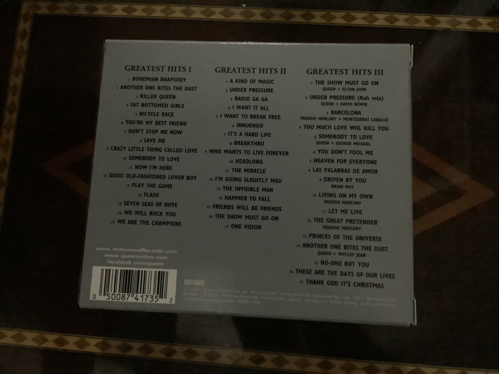 QUEEN - Greatest Hits I, II & III: the Platinum Edition (3-CD, 2019) EX/NM