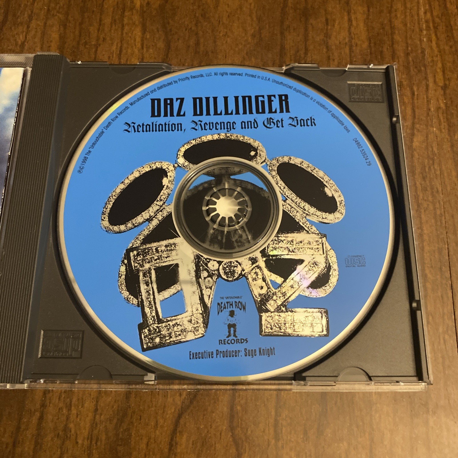 Daz Dillinger Retaliation, Revenge And Get Back Used CD