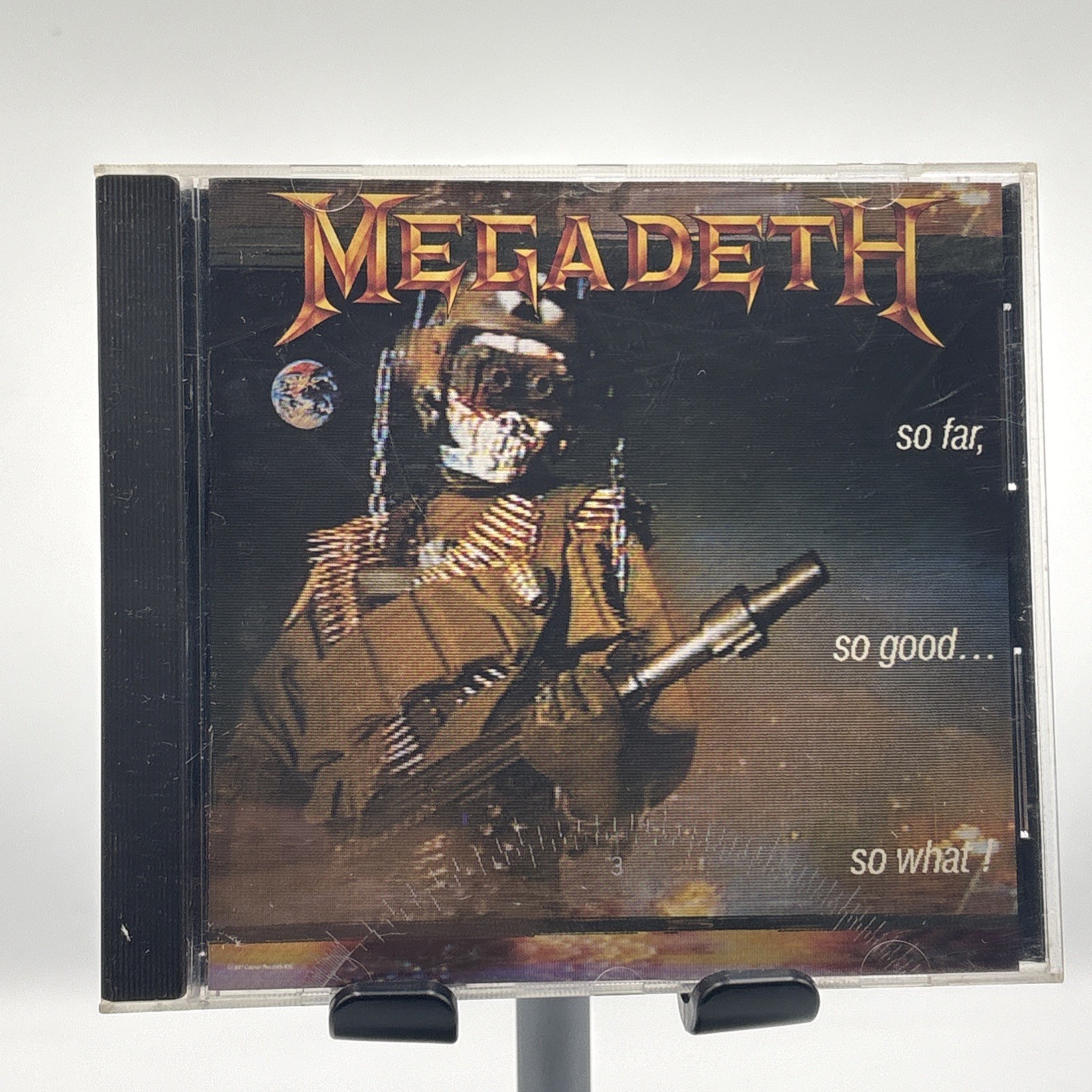 Megadeth So Far, So Good... So What! CD 1988 Capitol Original Pressing VG