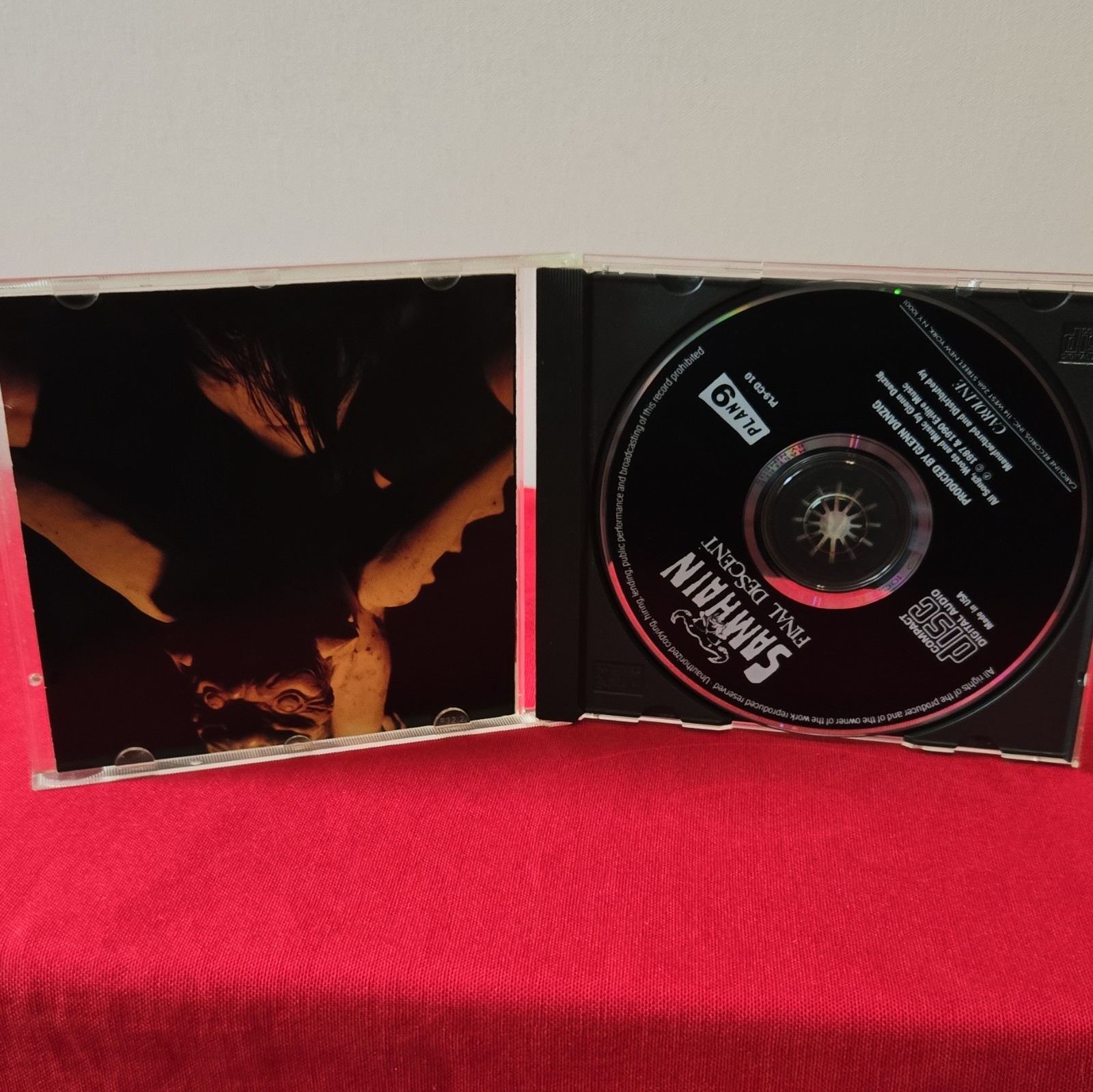 Samhain Final Descent Rock Punk CD Caroline Records 1990 Jewel Case PL9-10