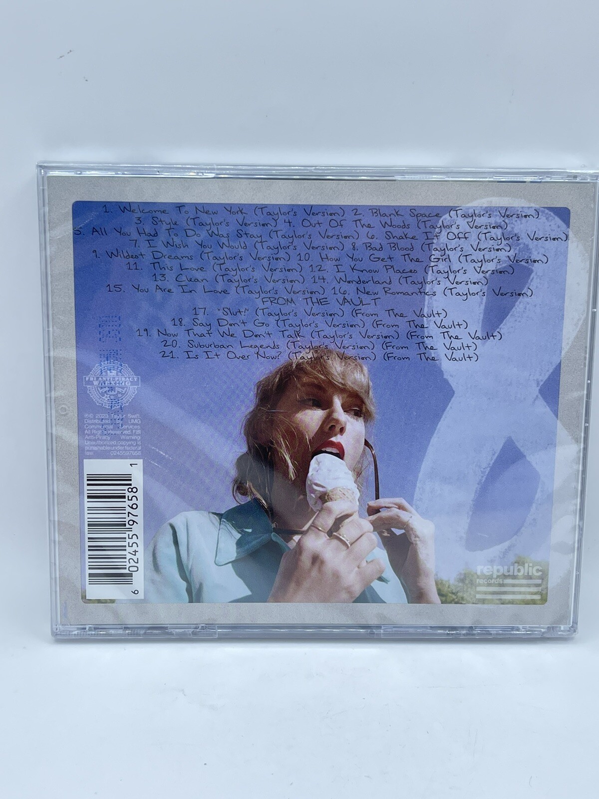 Taylor Swift 1989 (Taylor's Version) Aquamarine Green Edition CD