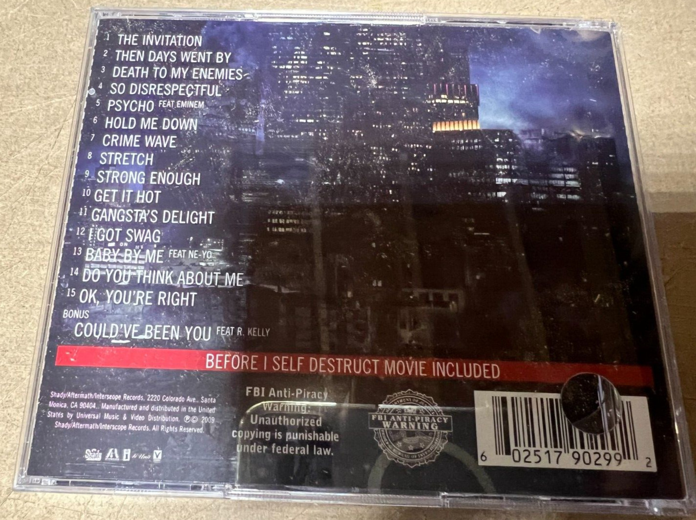 50 Cent: Before I Self Destruct (CD + DVD, 2009)