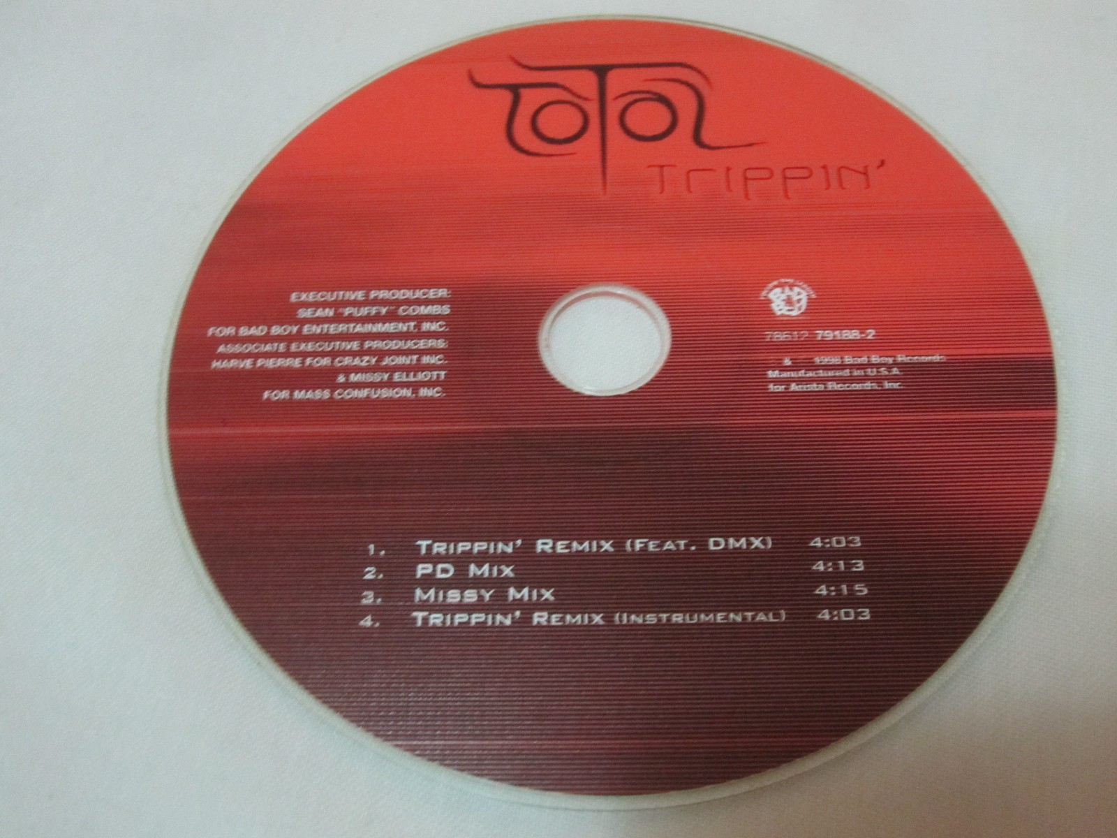 Total (1996) R&B Album & Trippin' feat. DMX (1998) Remix Single | 2-CD Set