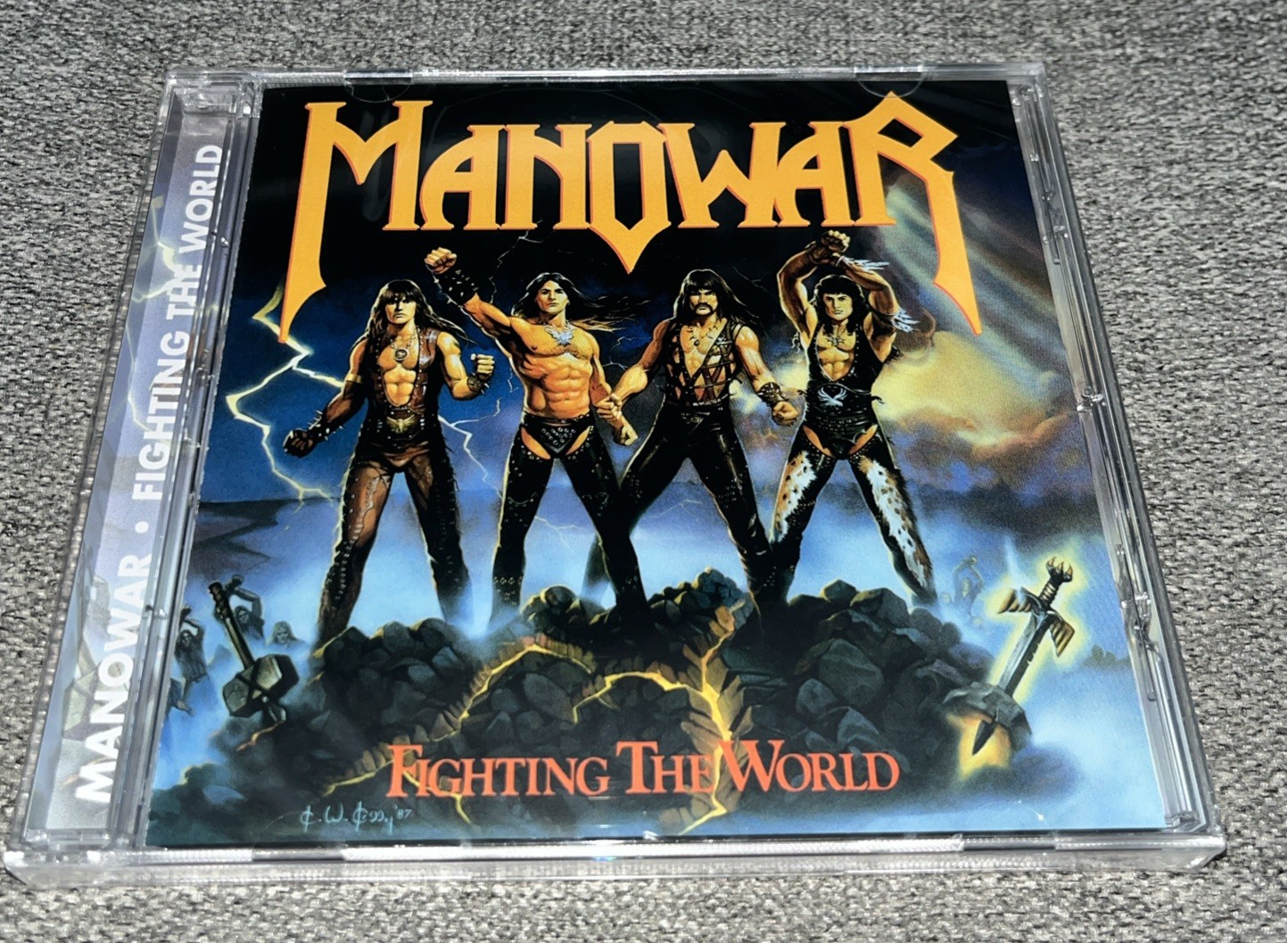 Fighting The World By Manowar (New CD) ⭐️Buy Any 3 Get 1 Free⭐️