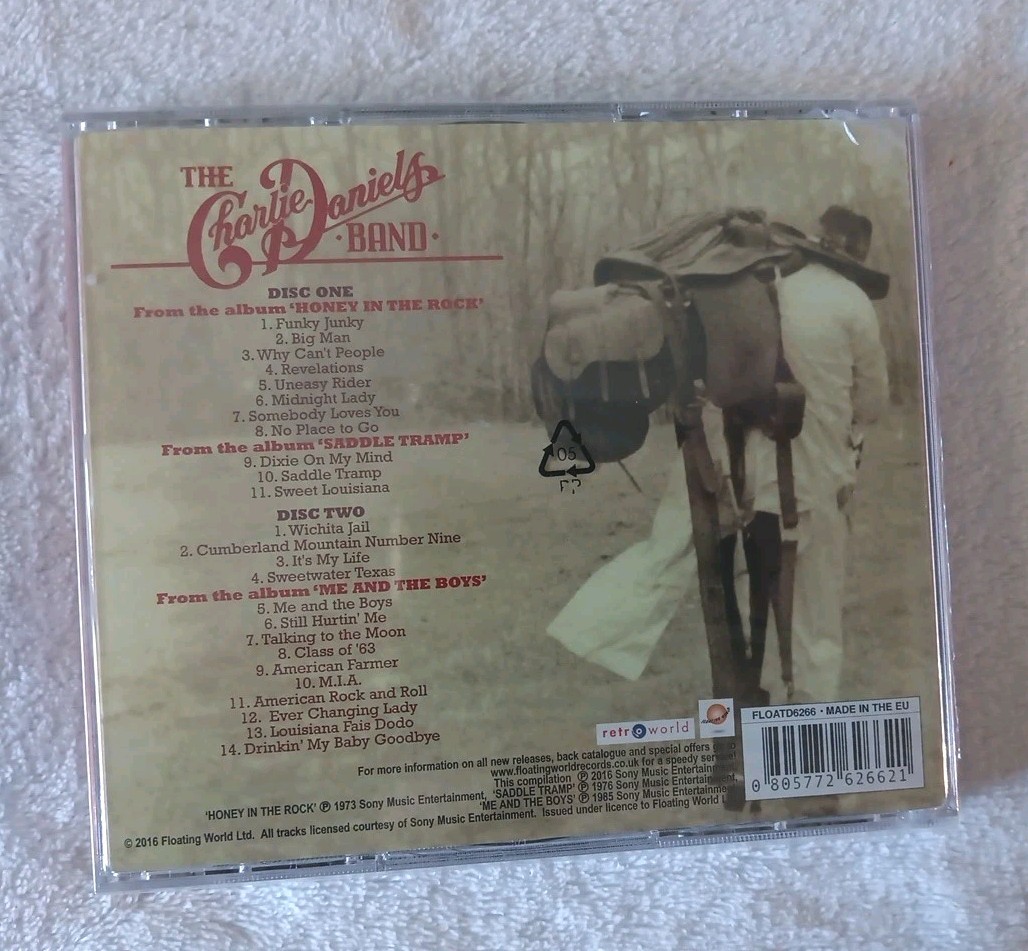 Charlie Daniels Band CD Albums Lot Of 5 Plus Bonus CD/Album PLEASE READ