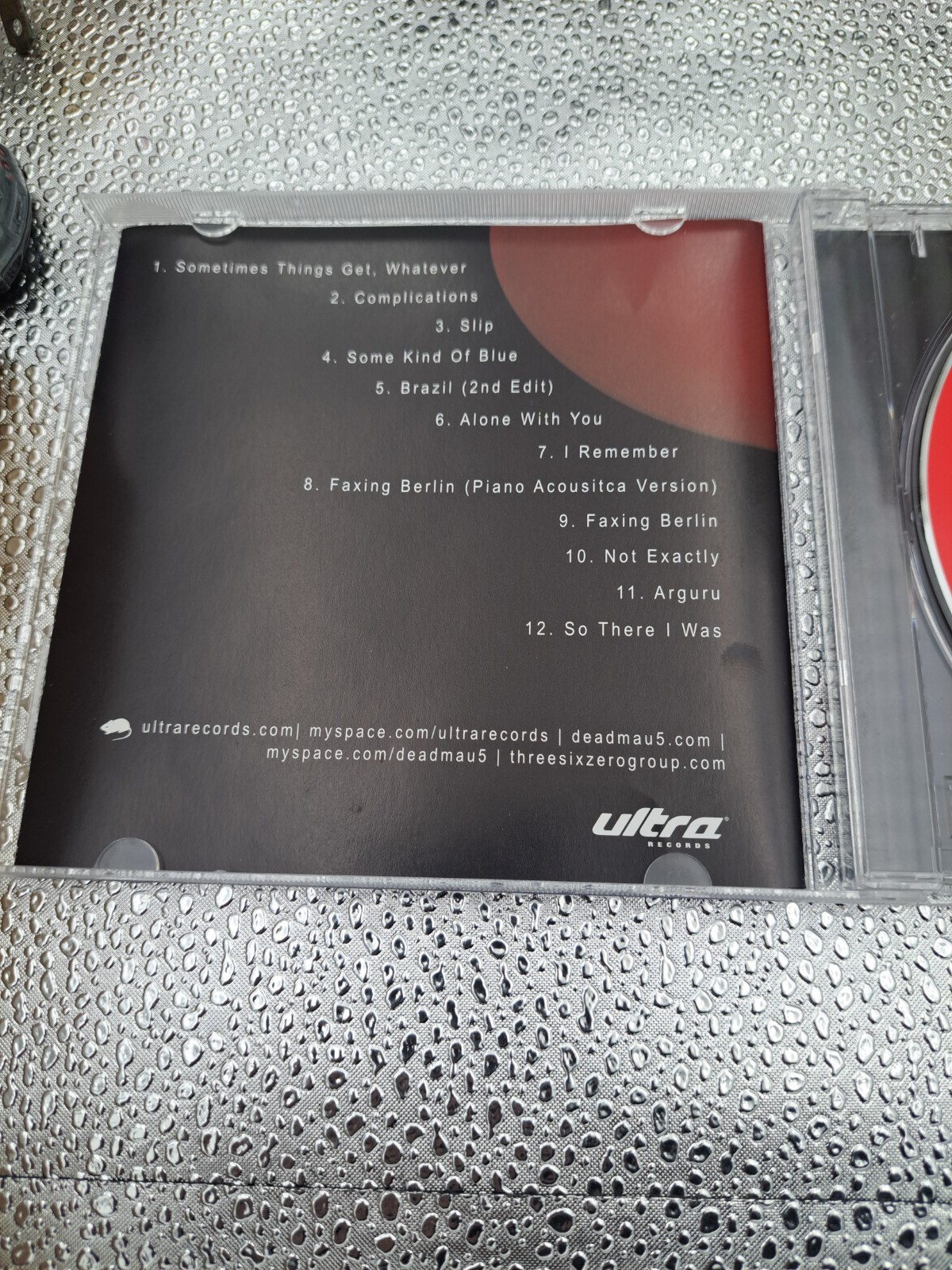 Random Album Title by Deadmau5 (CD, 2008) Moderate Scratching