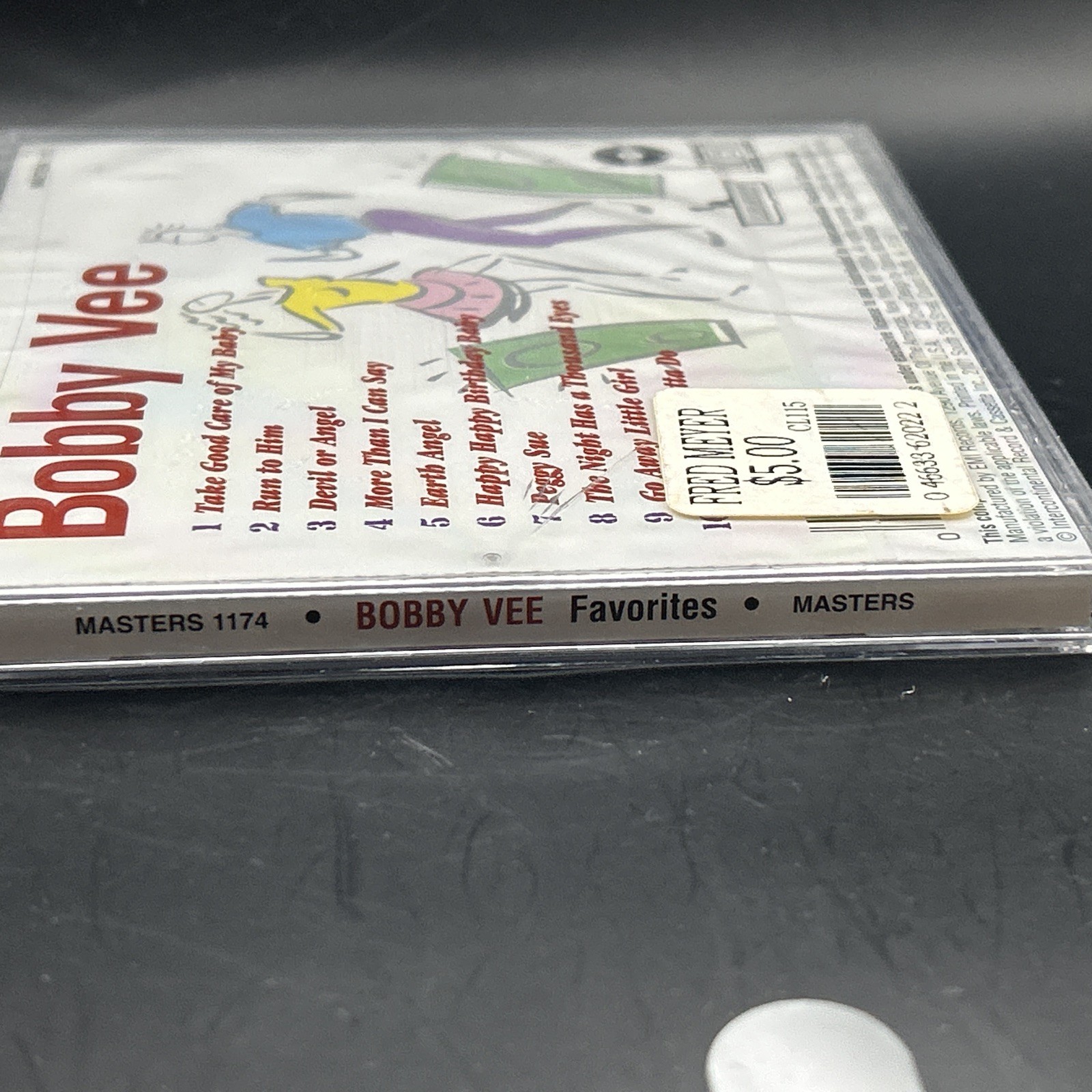 Bobby Vee Favorites CD New Sealed Original Recordings EMI Records