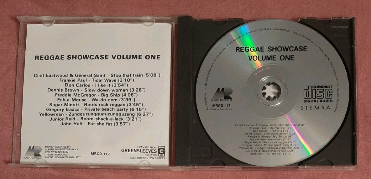 Reggae Showcase Volume One Switzerland import CD MRCD 117