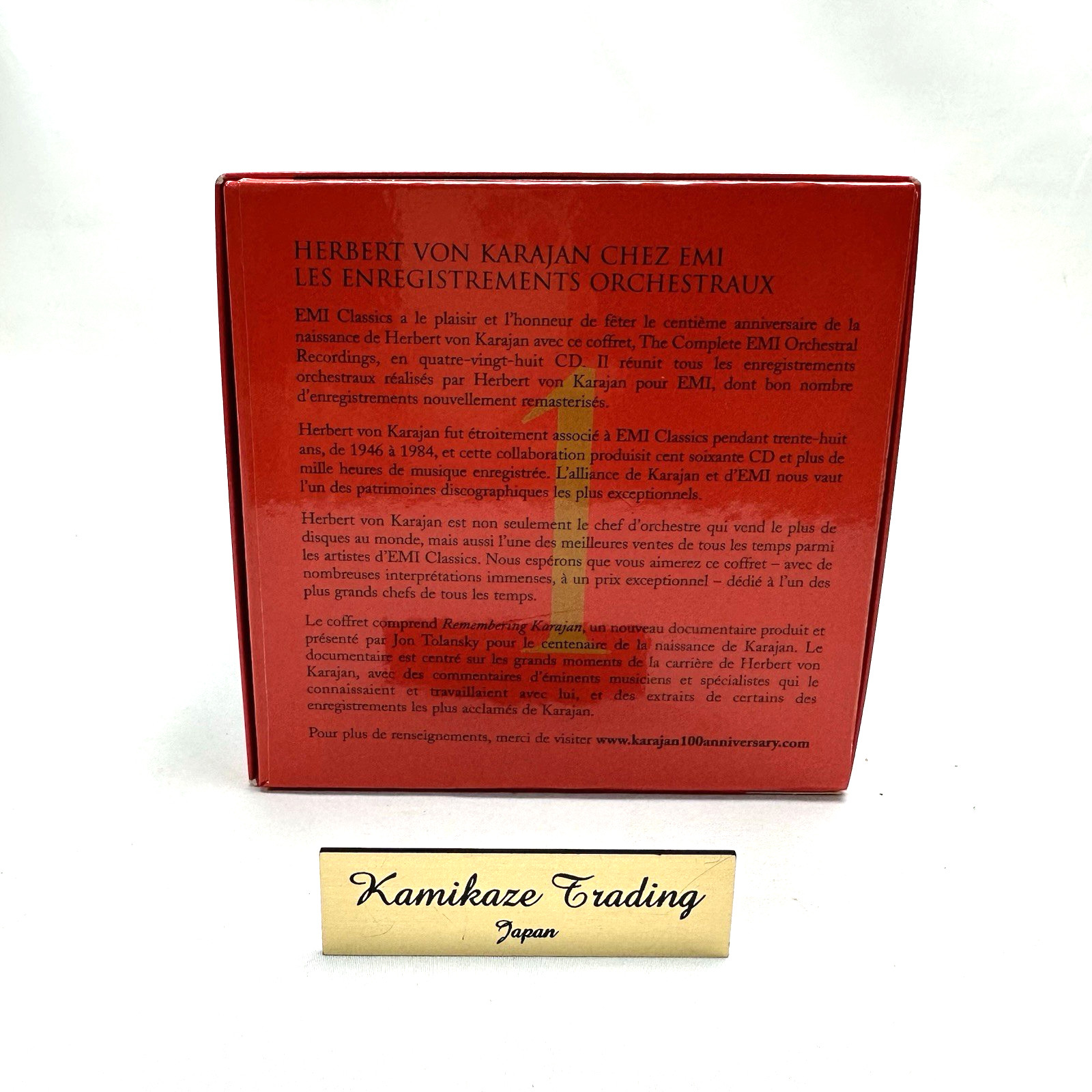 Herbert von Karajan: The Complete EMI Recordings 1946-1984# 88CD-BOX-RAR-OOP-TOP