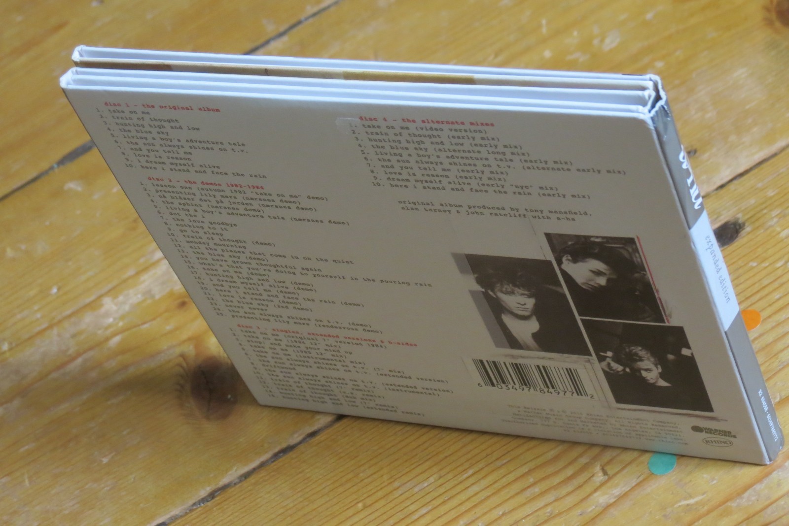 a-ha - Hunting High and Low - 4 CD 1985/2019 deluxe edition - 80s 12" mixes etc