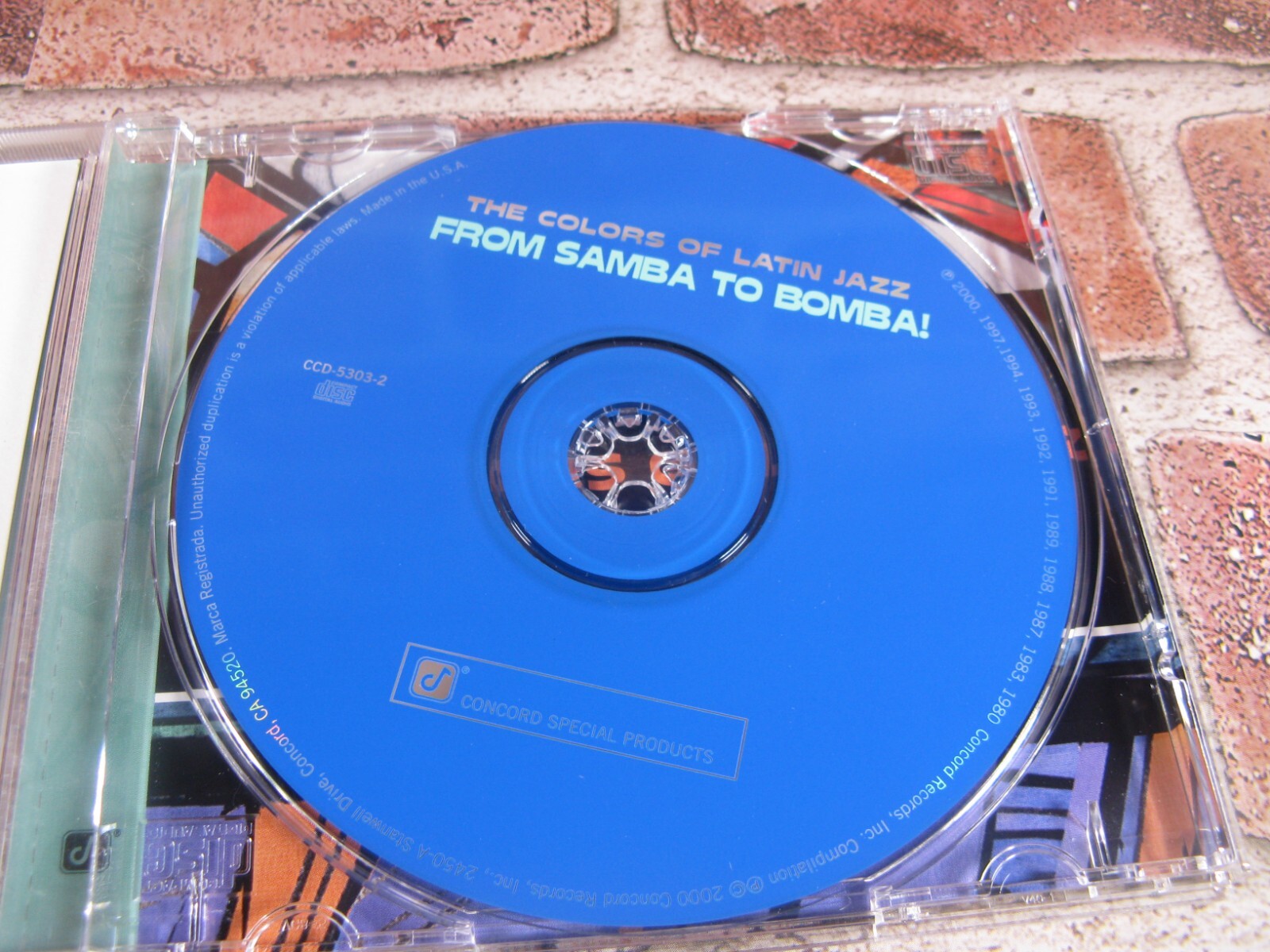 The Colors Of Latin Jazz: From Samba To Bomba! Audio CD