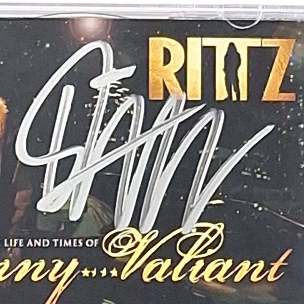 Rittz The Life And Times Of Jonny Valiant CD Autographed Excellent Condition EX