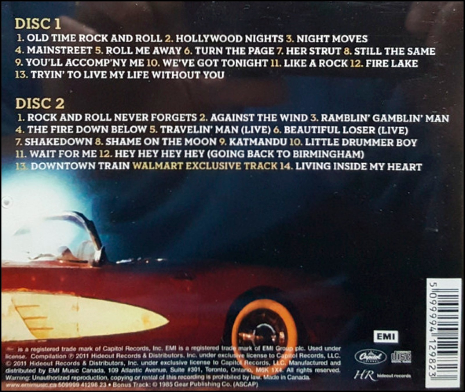 BOB SEGER * 27 Greatest Hits * New 2-CD Set * All Original Recordings