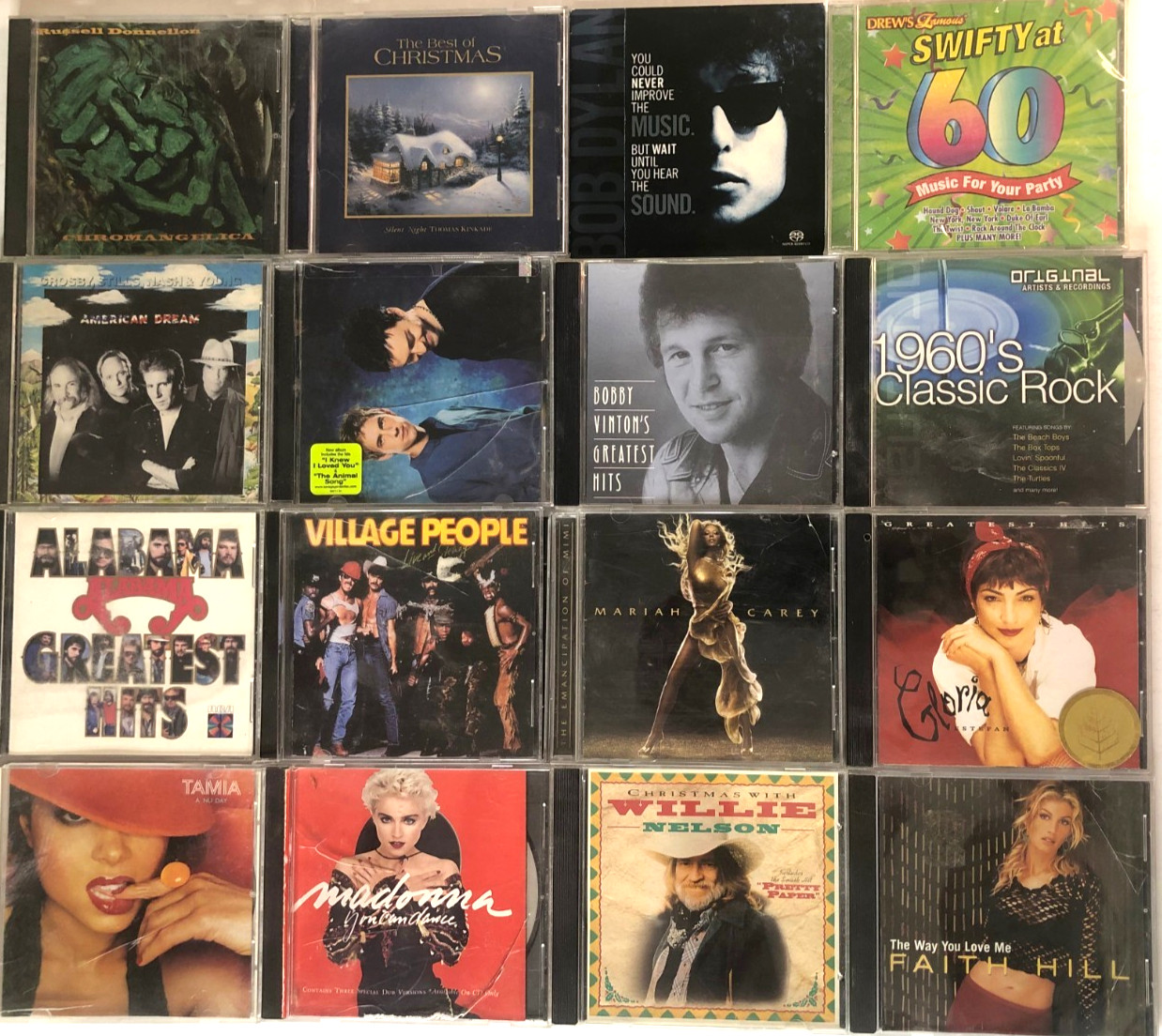 CD's Pick Choose your own-Lot #26Z-Country, Rock, Rap, R&B and more-Combined S/H