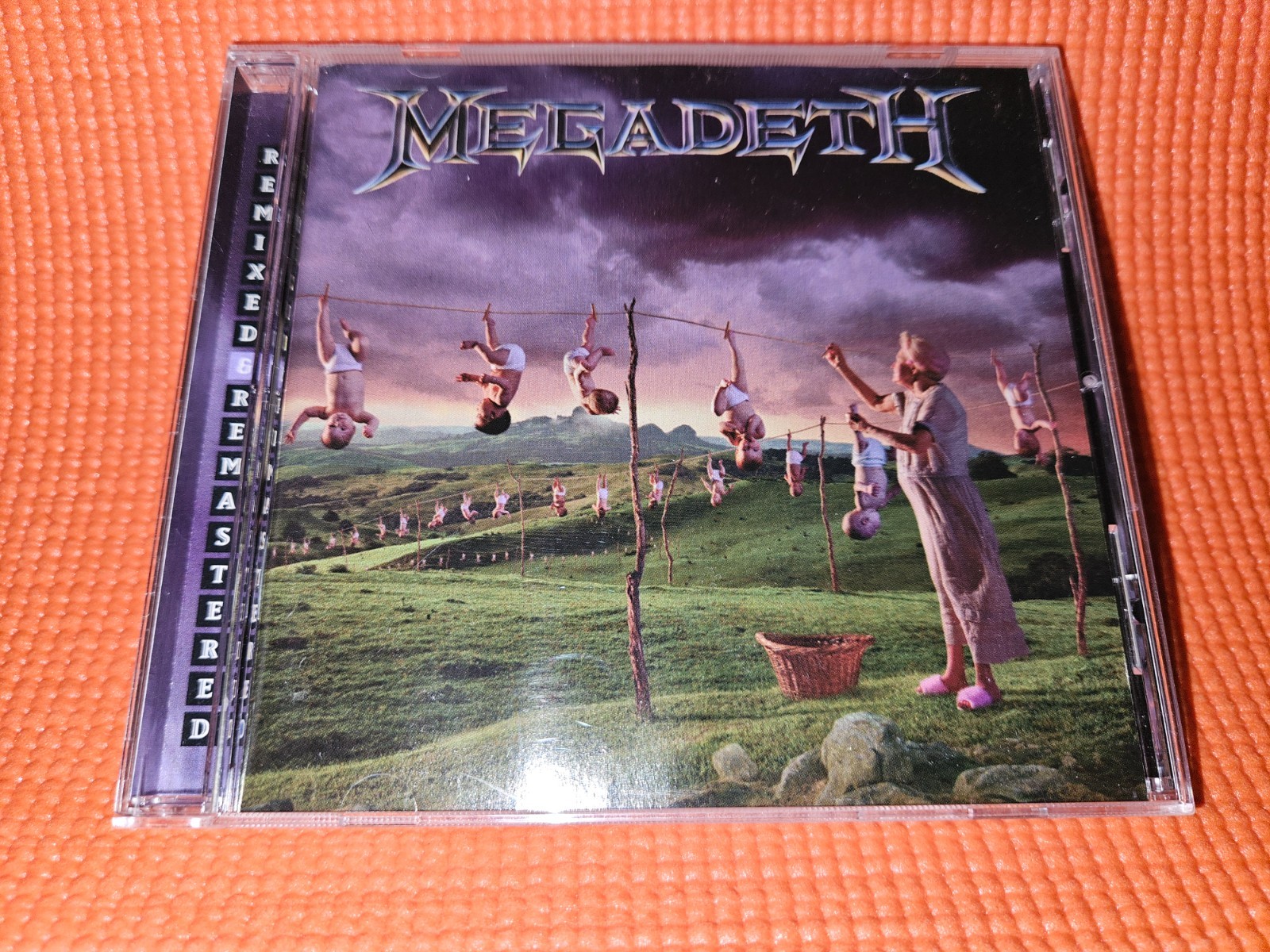Megadeth Youthanasia (CD, 2004) remastered bonus tracks Metallica Slayer Pantera