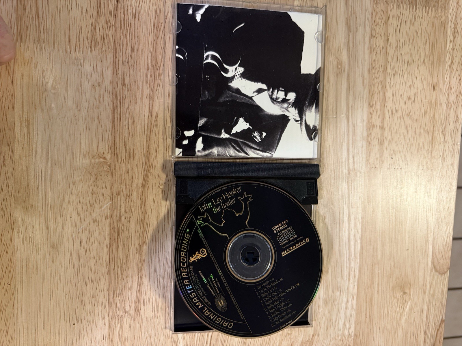John Lee Hooker - The Healer 24kt Gold CD MFSL Original Master Recording Mofi