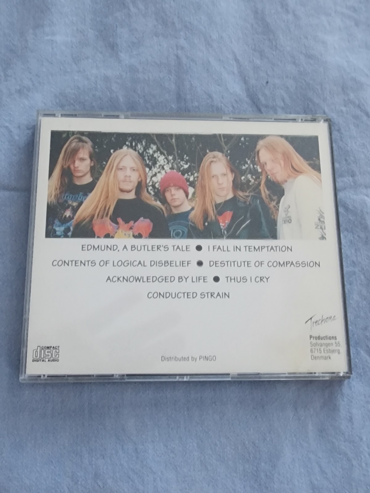 Sacrificial - Forever Entangled (1993) Danish Thrash Death Metal CD Trechoma