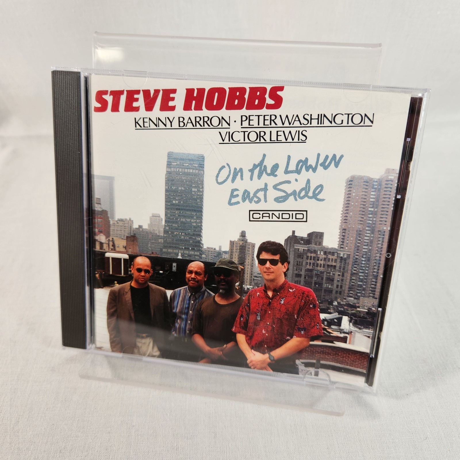 Steve Hobbs Kenny Barron On the Lower East Side (CD 1995) Vibraphone Jazz NM