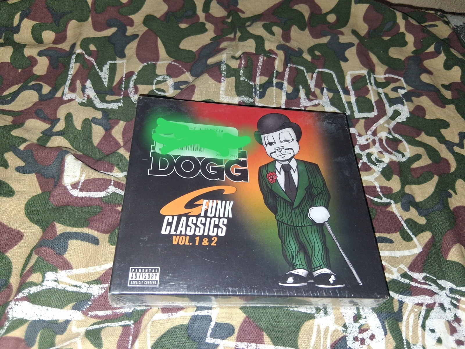 Nate Dogg G Funk Classics Vol. 1 & 2 CD Super Rare Thump Records Brand New!!!