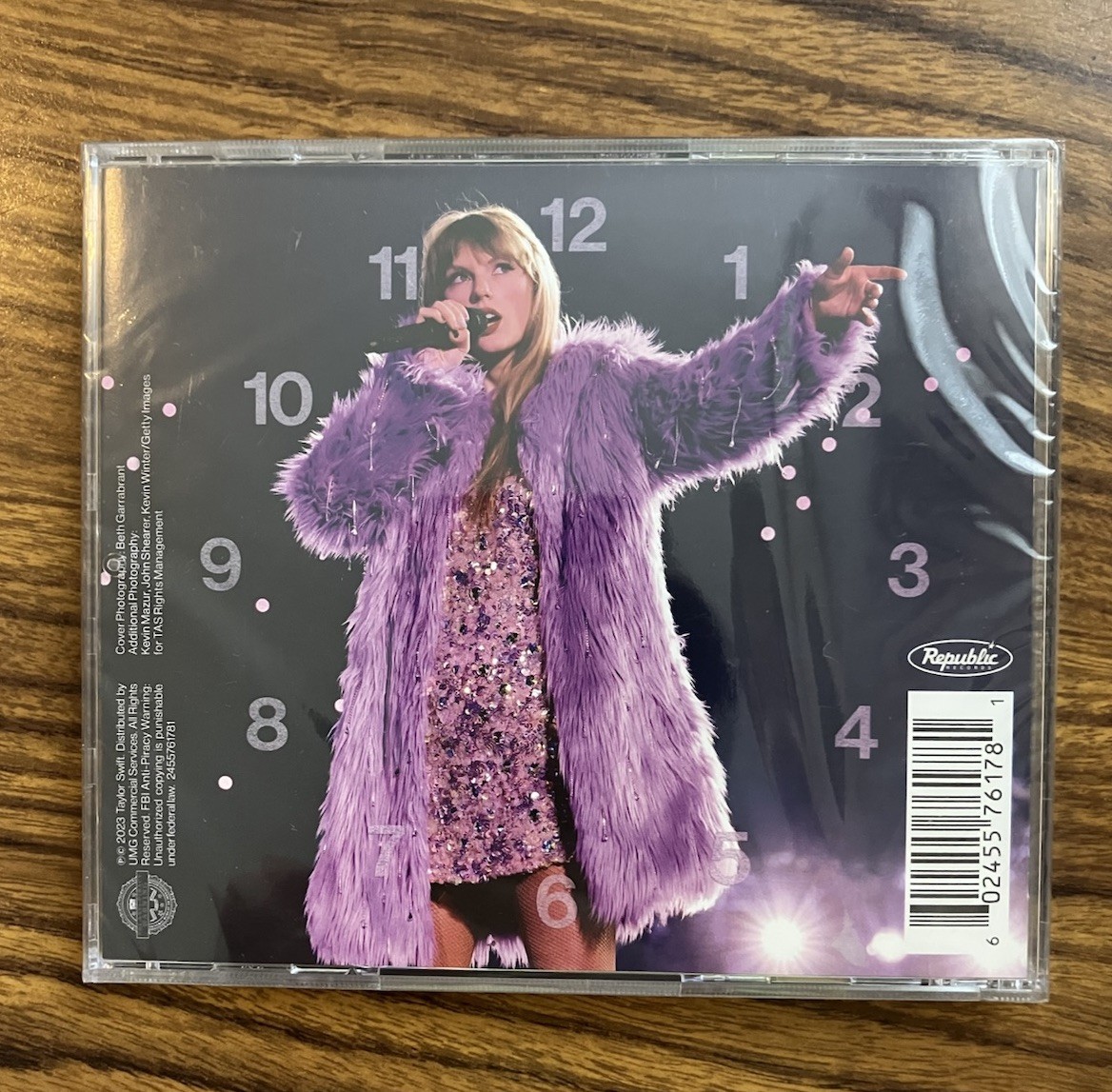 Sealed Taylor Swift Midnights CD Late Night Edition Only Sold At NJ Eras Shows
