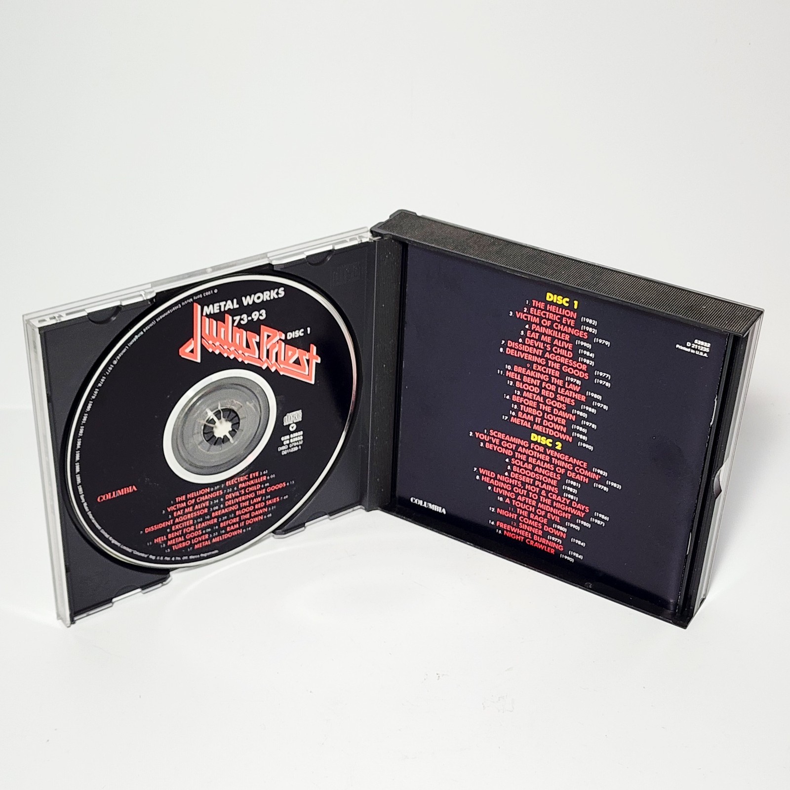 Judas Priest: Metal Works 1973-93 CD Metal Rock 2 Discs Have Scratches Read BMG