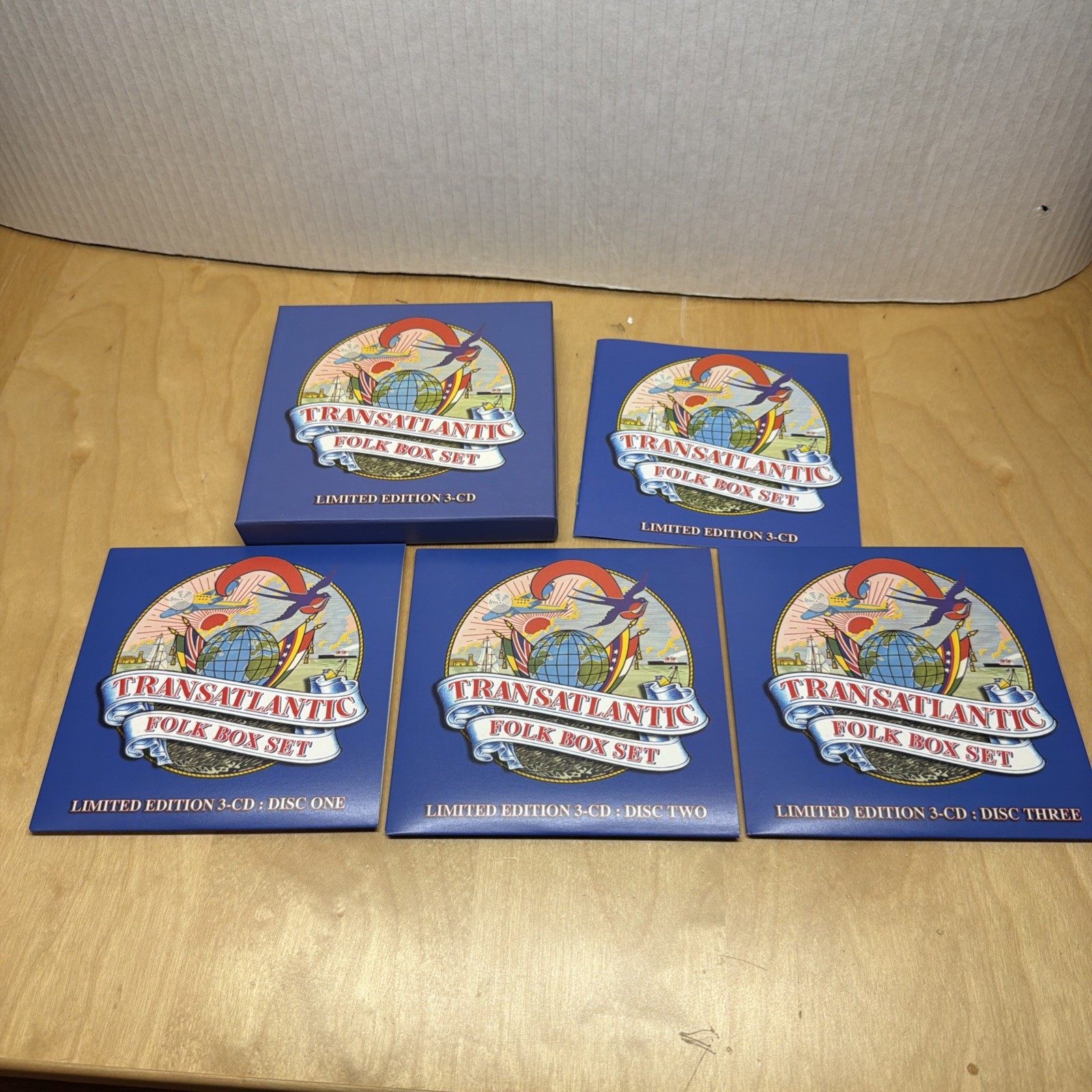 The Transatlantic Folk Box Set- Limited Edition 3-CD 70-Tracks PRISTINE DISCS LN