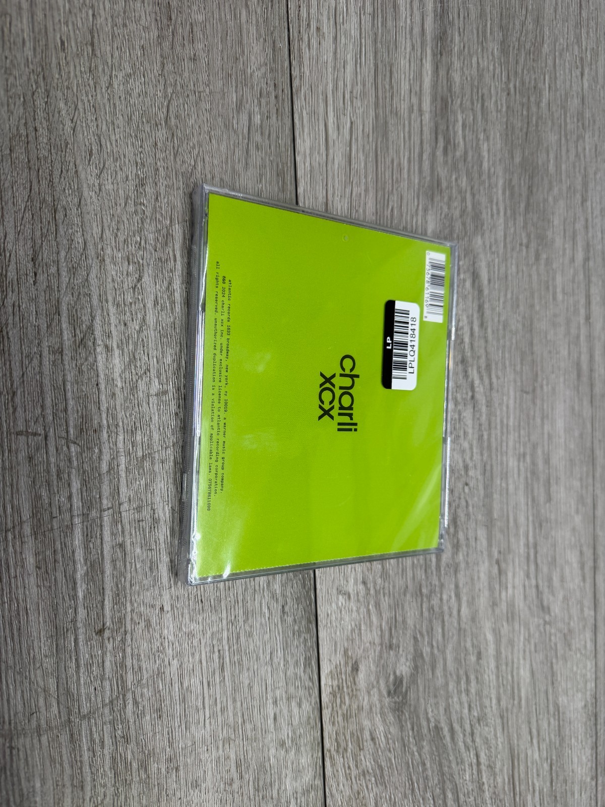 Charli XCX - Brat (CD, 2024, Atlantic) *New/Sealed, Cracked Case*