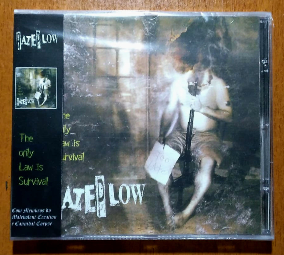 HatePlow – The Only Law Is Survival CD Brazilian Ed. RARE!