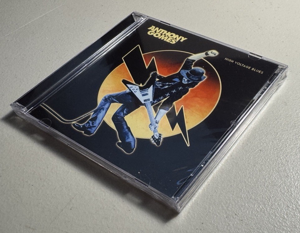 Anthony Gomes - High Voltage Blues (CD, 2022) BRAND NEW! FREE SHIPPING! 15 Songs