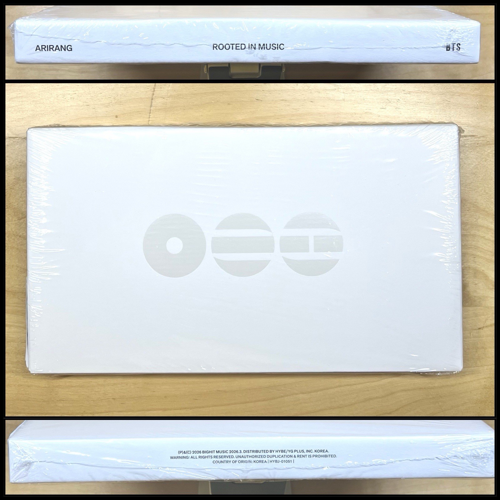 BTS The 5th Album 'ARIRANG' (Rooted In MUSIC Weverse Global Version) NEW SEALED