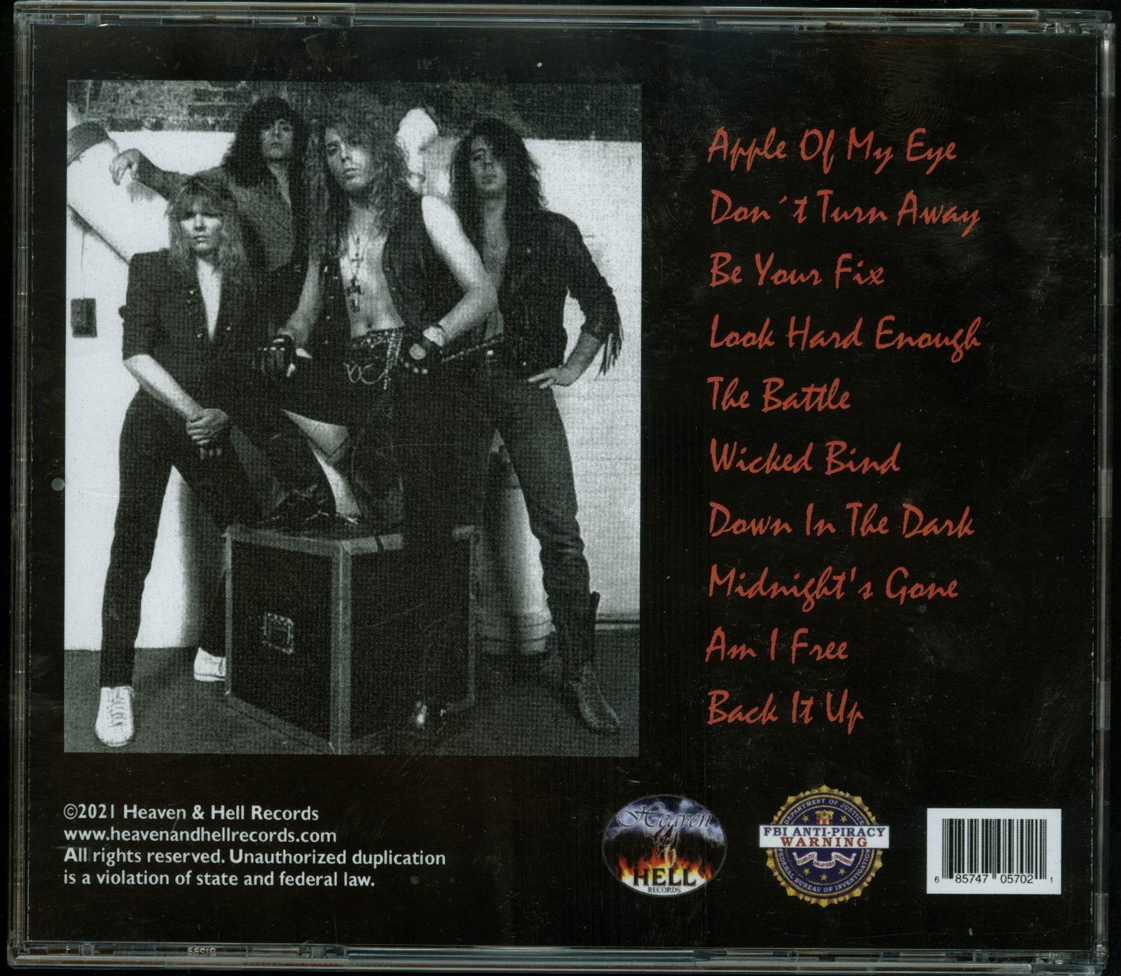 The Tung Bandits self titled 1990 CD new s/t same DC Cooper Royal Hunt reissue