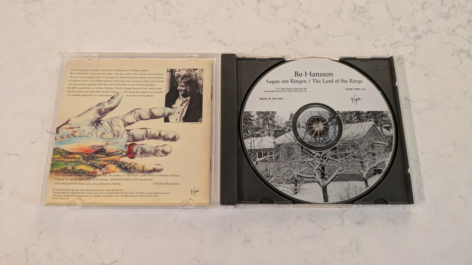Bo Hansson – Sagan Om Ringen/The Lord Of The Rings CD (2002 Remastered Edition)
