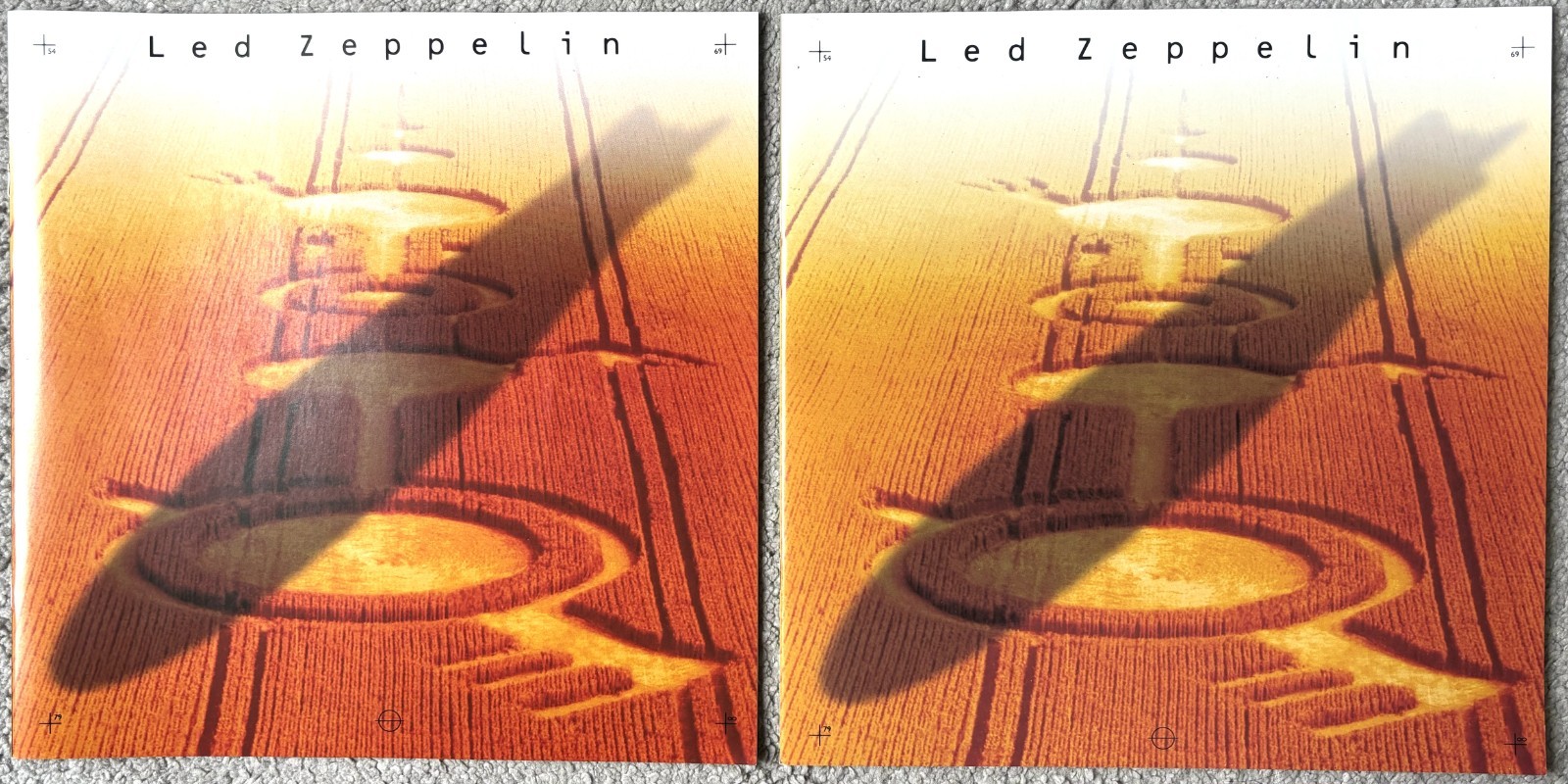 Led Zeppelin 1968-1980 JAPAN OBI 4CD LP-SIZE BOX 4 Unreleased Ver AMCY-170~3