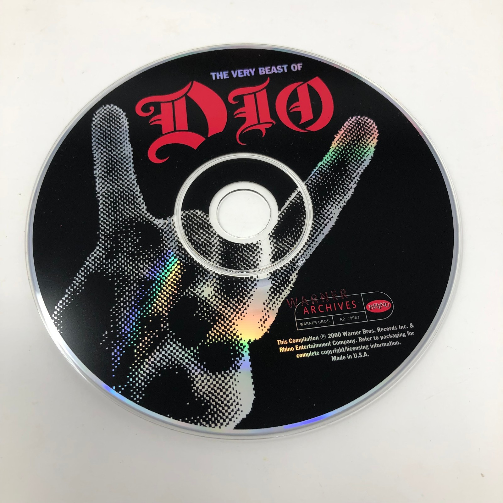 2 Ronnie James Dio CD Lot Lock Up The Wolves The Very Beast of Dio