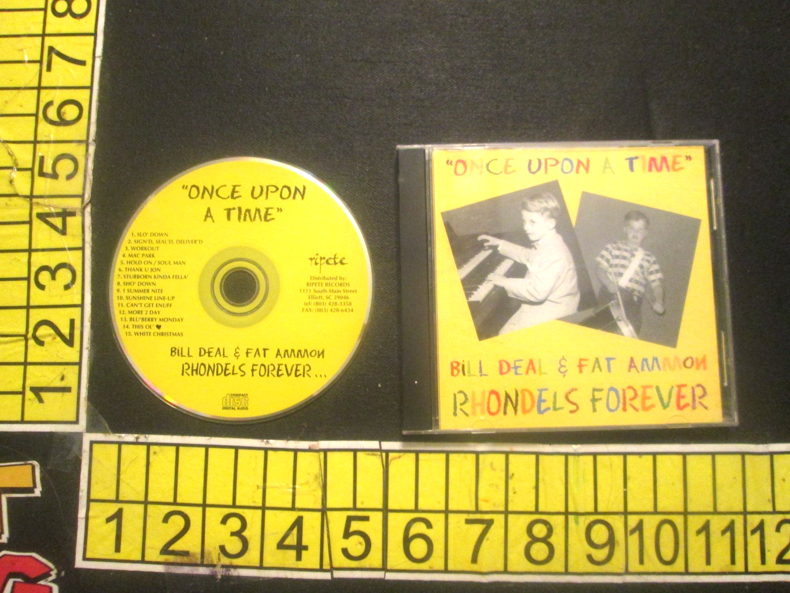 Once Upon a Time - Bill Deal & Fat Ammon - Rhondels Forever (CD)