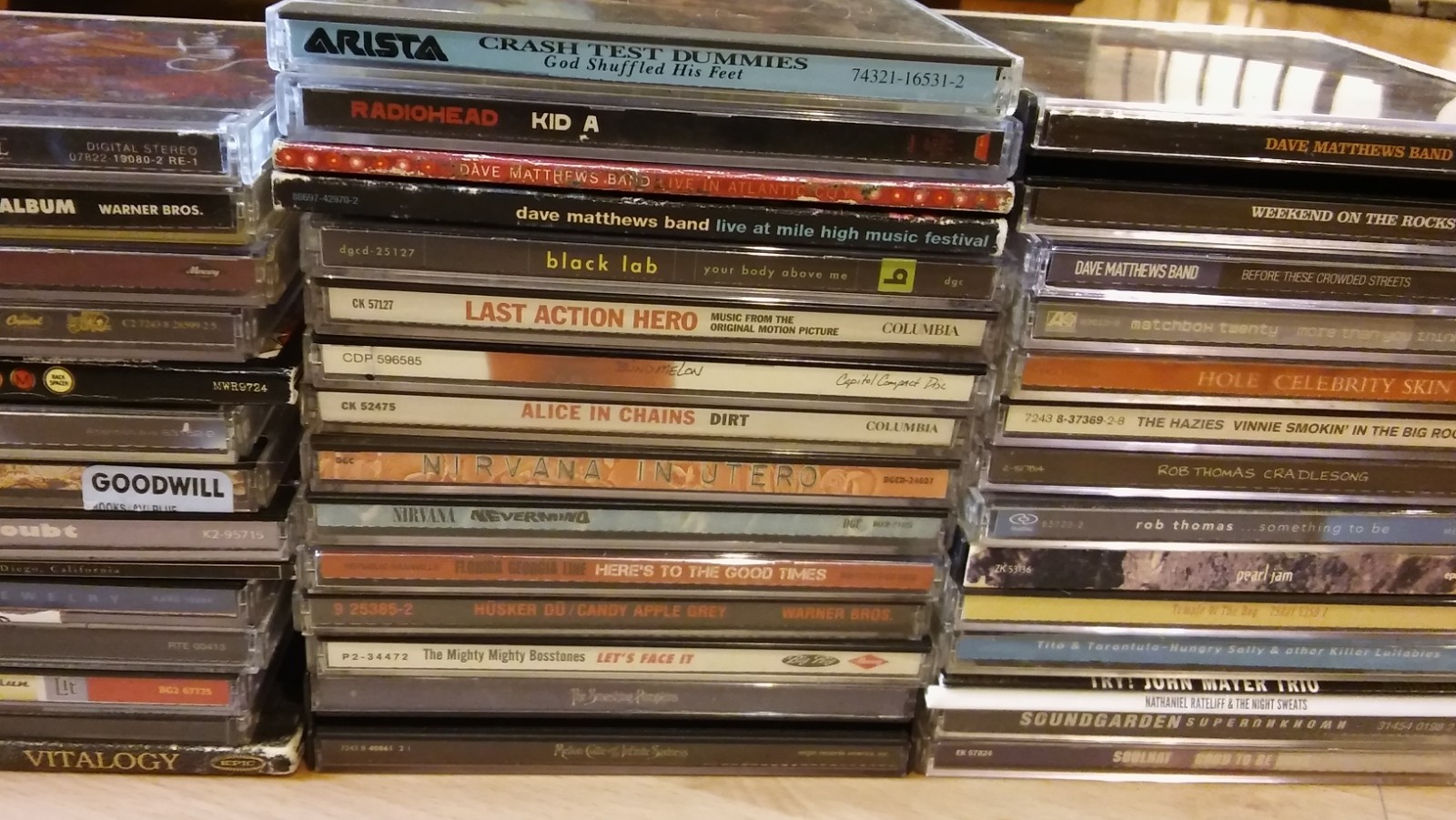 90s ROCK CD LOT: Untested, Many Have Scratches --READ--