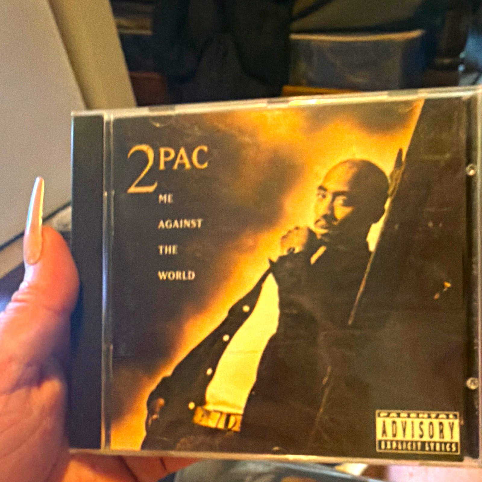 2Pac Me Against the World vintage CD 1995 Interscope P2 30605 pre death row