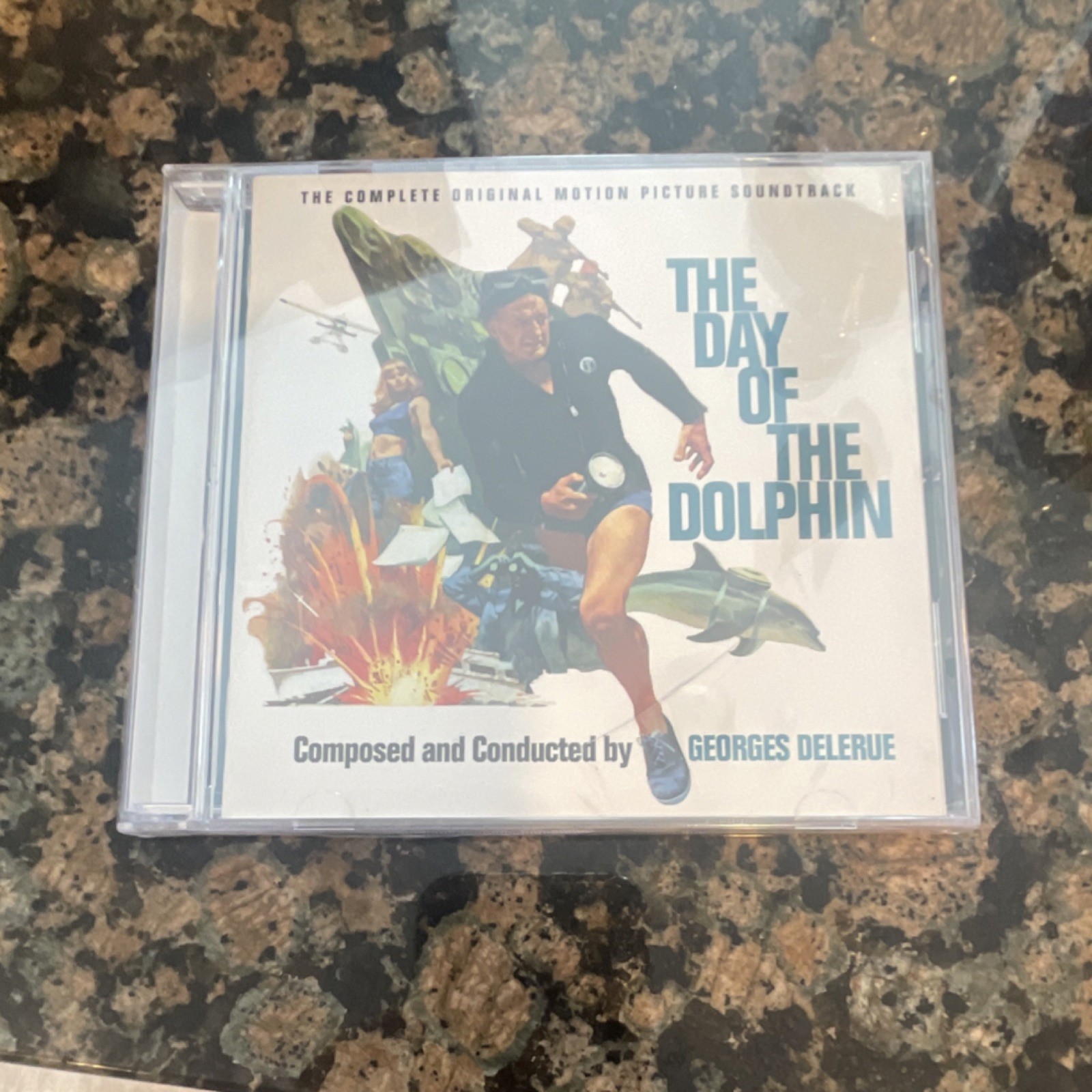 Georges Delerue The Day of the Dolphin Film Score Soundtrack CD Album