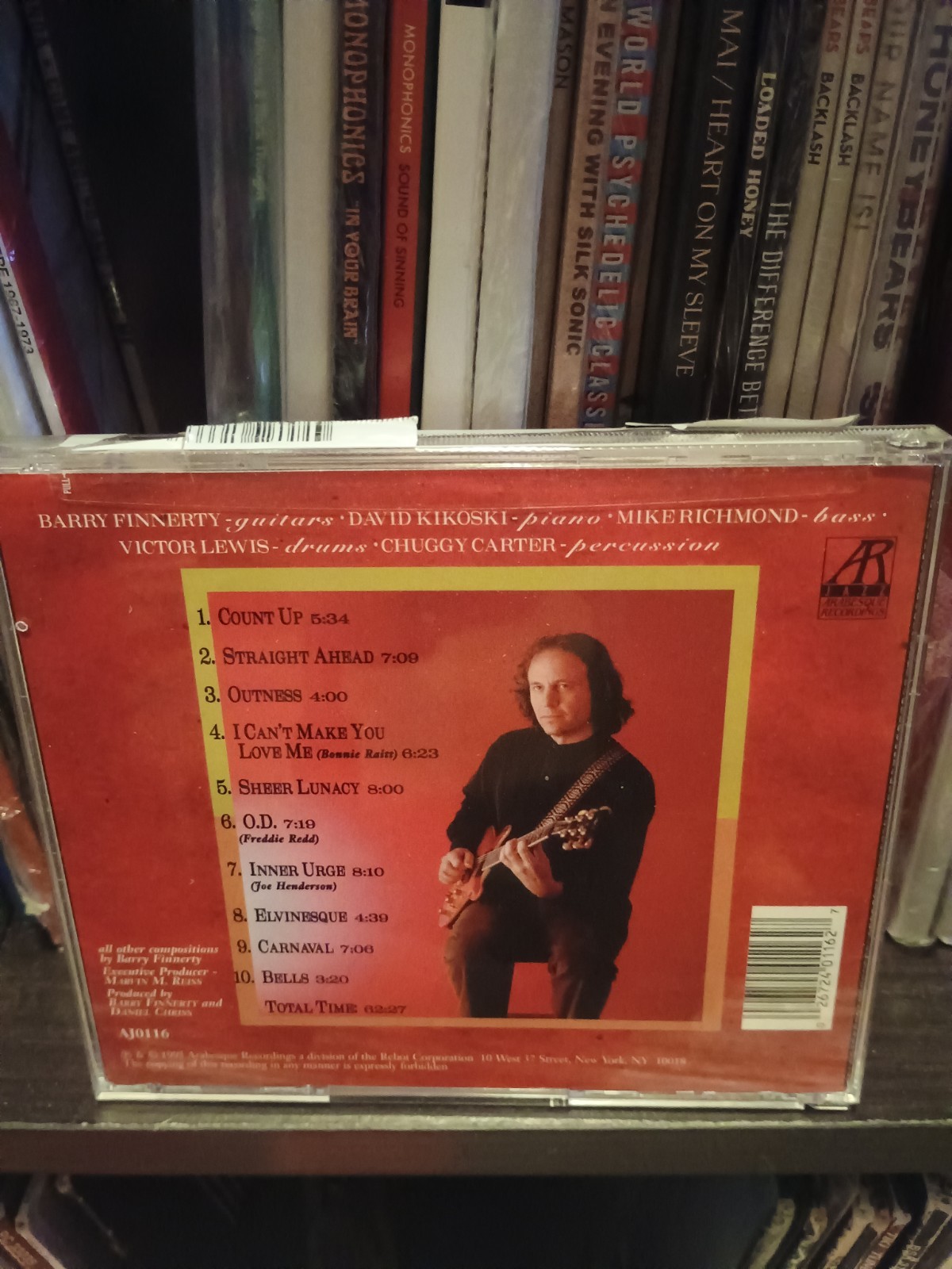Barry Finnerty Straight Ahead CD in Excellent condition