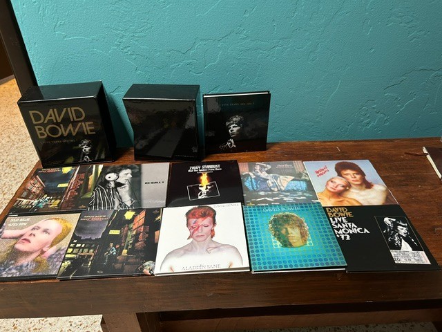David Bowie Five Years 1969-1973 12CD Box Set Complete Parlophone VG IOB PLAY