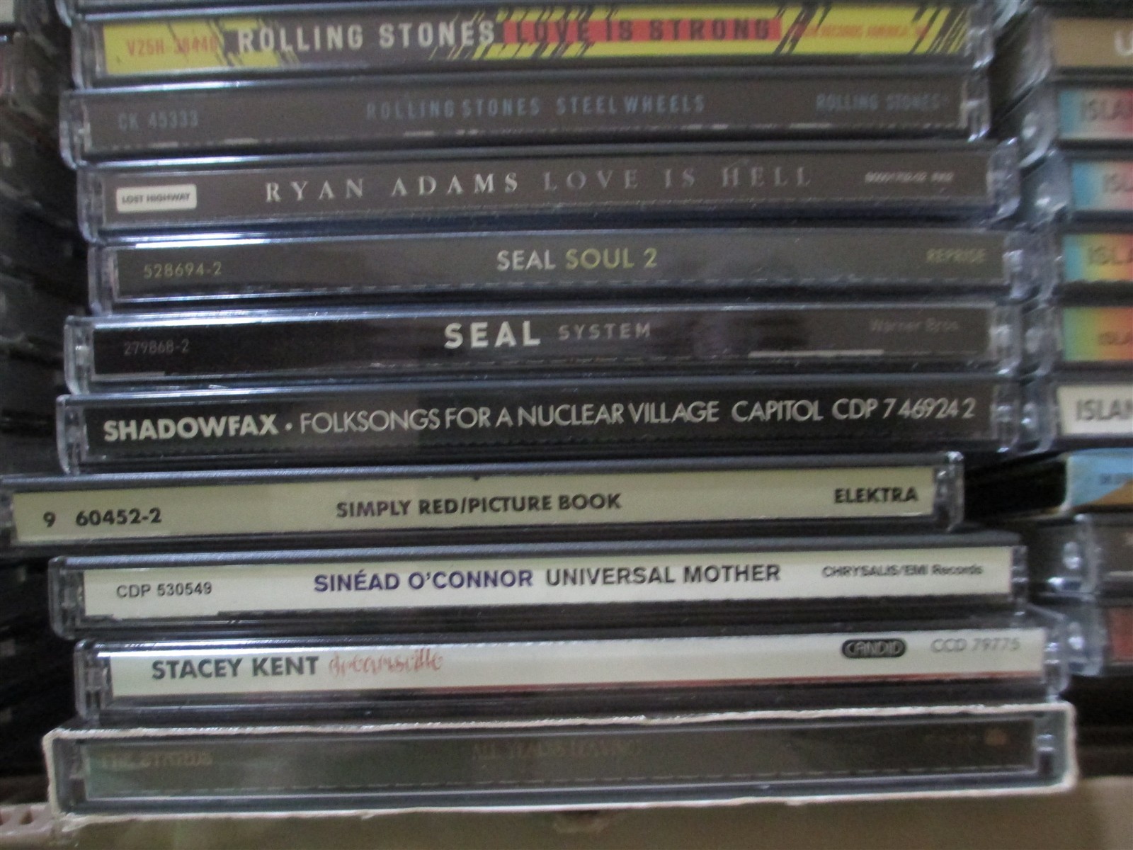 Rock Pop Country cds your choice 6 for $18 FS or $3 ea + flat Shipping