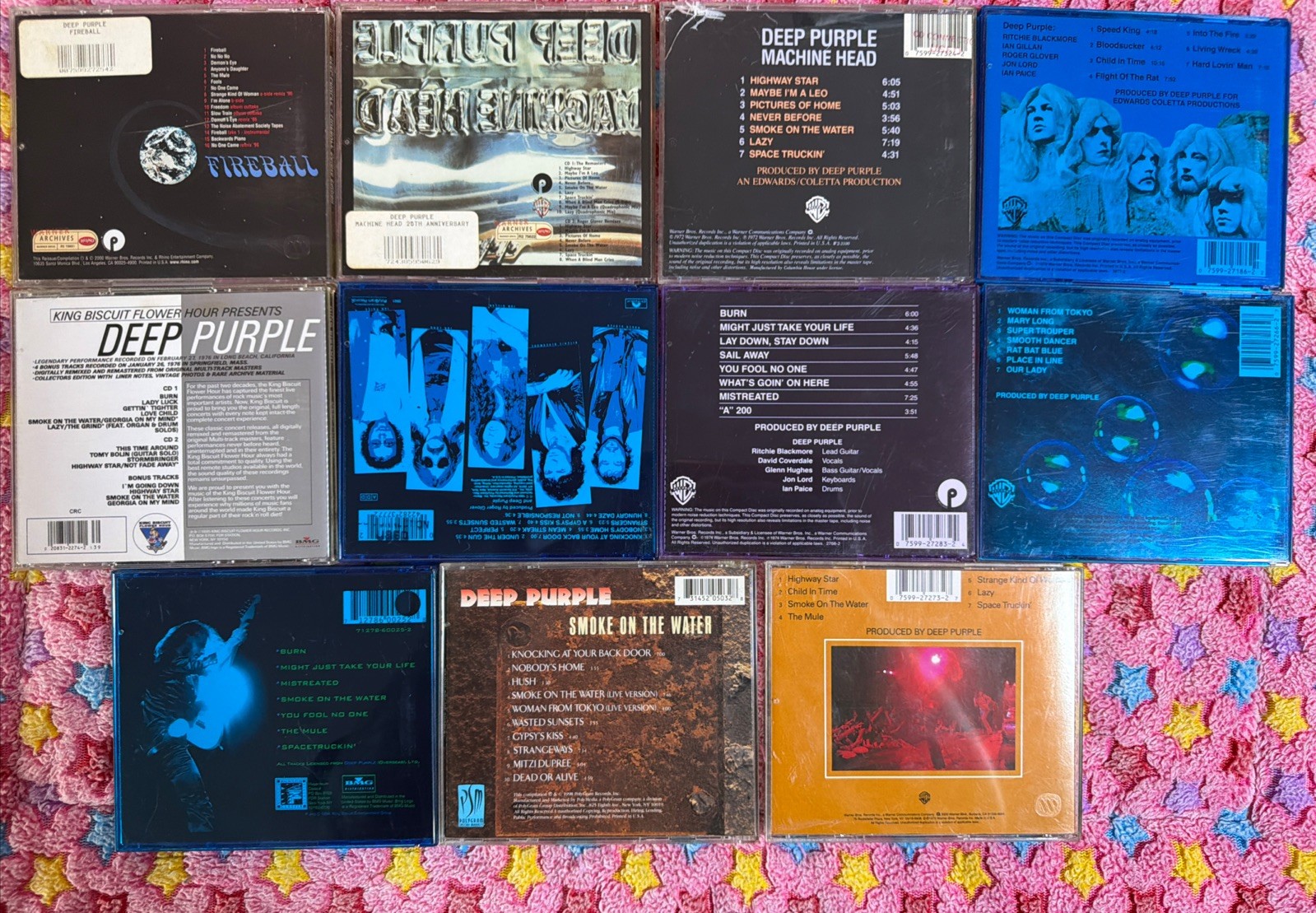 Deep Purple Music Cd Lot