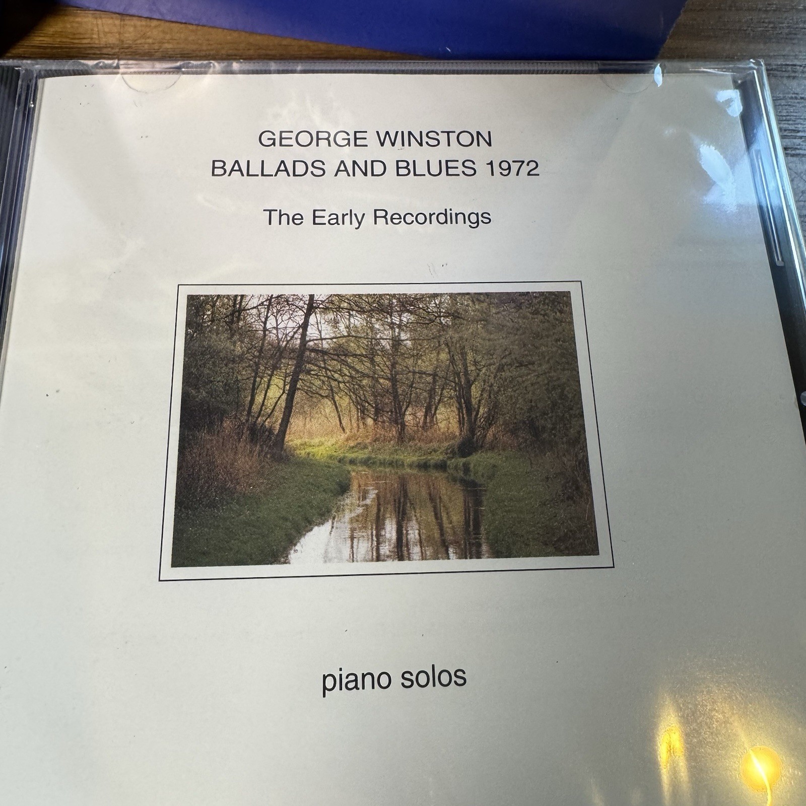 George Winston Signed Complete Solo Piano Recordings 1972-1996 CD Box Set SEALED