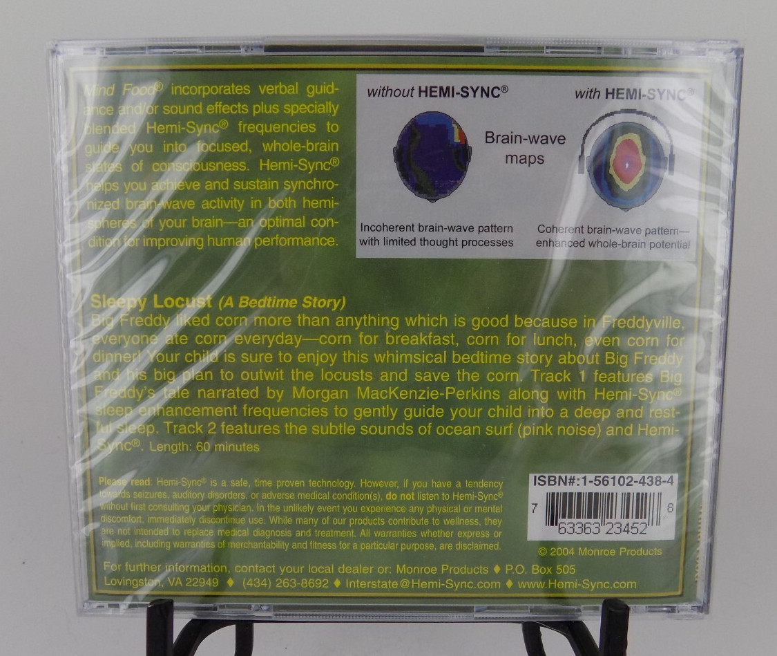 BRAND NEW and SEALED Hemi Sync - Sleepy Locust on CD! FREE SHIPPING!