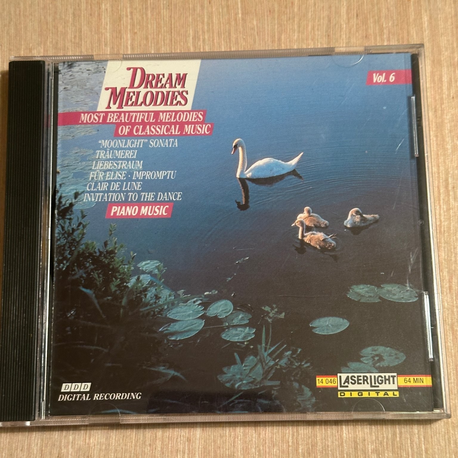 Dream Melodies Vol. 6 Piano Music CD 1992 Classical LaserLight Digital